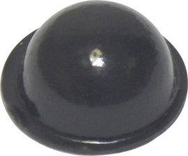 Öntapadós műszerláb, TOOLCRAFT PD2150SW, kerek Ø 15,9 x 6,35 mm, PU, fekete