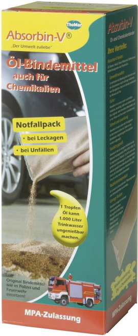 Motorolaj kötőanyag, olaj megkötő granulátum ThoMar Absorbin V