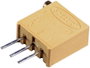Precíziós orsós trimmer potméter 25 menetes, lineáris, 0,5 W 10 Ω 9000° Vishay 64 X 10R bélyegkép