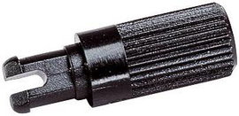 Trimmer potméter tengely, fekete, Piher 5272
