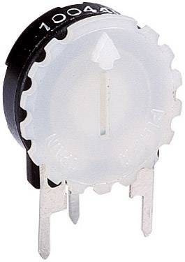 Piher 5371 SW 5371 SW Recézett gomb Fekete 1 db