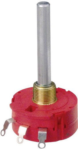 Forgó huzalpotméter, lin 10 Ω 2 W 10% TT Elektronics AB