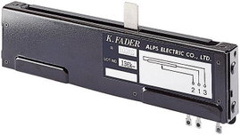 Studio fader 10 kΩ mono 0,5 W lineáris ALPS 192494