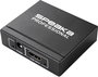 2 portos HDMI splitter HD képes 1920 x 1080 pixel, fekete, SpeaKa Professional 4016138822212 bélyegkép