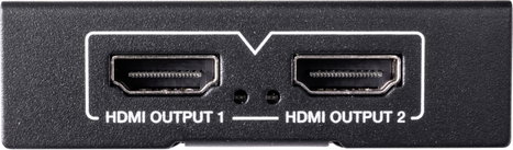 2 portos HDMI splitter HD képes 1920 x 1080 pixel, fekete, SpeaKa Professional 4016138822212 4. kép