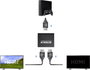 2 portos HDMI splitter HD képes 1920 x 1080 pixel, fekete, SpeaKa Professional 4016138822212 8. bélyegkép