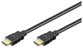 HDMI kábel [1x HDMI dugó 1x HDMI dugó] 15 m fekete High Speed Manhattan 756573
