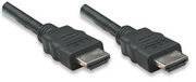 HDMI kábel [1x HDMI dugó 1x HDMI dugó] 3 m fekete High Speed Manhattan 756575 3. kép