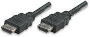 HDMI kábel [1x HDMI dugó 1x HDMI dugó] 5 m fekete High Speed Manhattan 756576 2. kép