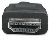 HDMI kábel [1x HDMI dugó 1x HDMI dugó] 5 m fekete High Speed Manhattan 756576 4. kép