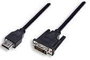 HDMI / DVI átalakító kábel, 1x HDMI dugó - 1x DVI dugó 24+1 pólusú, 1,8 m, Manhattan 2. bélyegkép