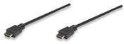 HDMI kábel [1x HDMI dugó 1x HDMI dugó] 7.5 m fekete Manhattan 756588 2. kép