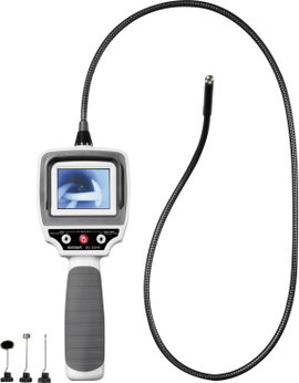 Endoszkópkamera LCD kijelzővel, szondaØ 8 mm, hossz 88 cm, VOLTCRAFT BS-25HR