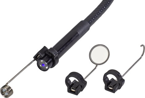 Endoszkópkamera LCD kijelzővel, szondaØ 8 mm, hossz 88 cm, VOLTCRAFT BS-25HR 5. kép