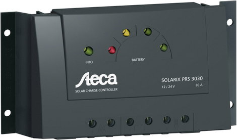Szolár töltésszabályzó modul 12 V, 24 V 30 A Steca Steca Solarix PRS 3030