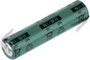 Forrasztható mikroceruza akku AAA NiMH 1,2V 730 mAh, forrfüles, FDK 109094 bélyegkép