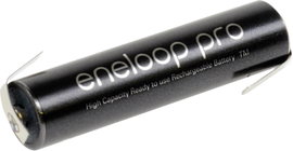 Mikro ceruza akkumulátor, forrfüles NiMH ZLF AAA 1.2 V 900 mAh 10.5 mm x 44.5 mm Sanyo XX (powered b