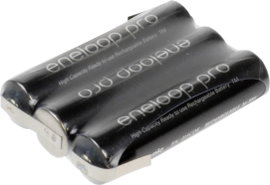 Mikro ceruza akkupack, forrfüles NiMH ZLF AAA 3,6V 900 mAh 32mm x 10.5 mm x 44.5 mm Sanyo XX (powere