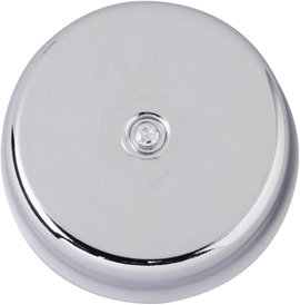 Vezetékes csengő, gong, 8V/AC, 82 dBA, króm, Heidemann 70036