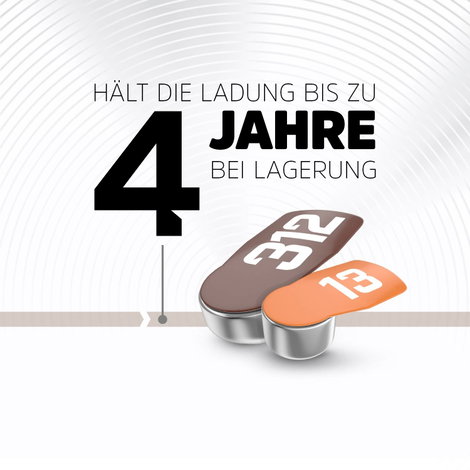 ZA312 hallókészülék elem, cink-levegő, 1,4V, 160 mAh, 8 db, Energizer ZA312, PR41 9. kép