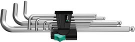 Hatszögkulcs készlet, gömb kulccsal, 9 részes, Wera 950 PKL/9 SM N