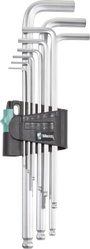 Hatszögkulcs készlet, gömb kulccsal, 9 részes, Wera 950 PKL/9 SM N 2. bélyegkép