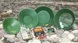 Aranymosó készlet Garrett Gold Pan Kit Deluxe 99042