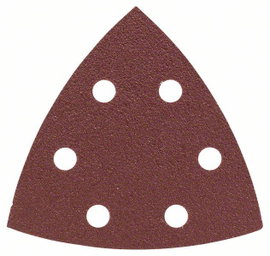 Delta csiszolópapír 80, méret: 93mm, 25 db, Bosch 2607019489