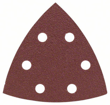 Delta csiszolópapír 80, méret: 93mm, 25 db, Bosch 2607019489