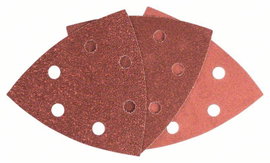 Delta csiszolópapír készlet 60/120/240, méret: 93mm, Bosch 2607019500