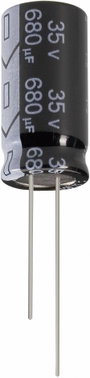 Elektrolit kondenzátor, radiális, álló, ULTRA LOW, ESR 3300 µF 35 V bélyegkép