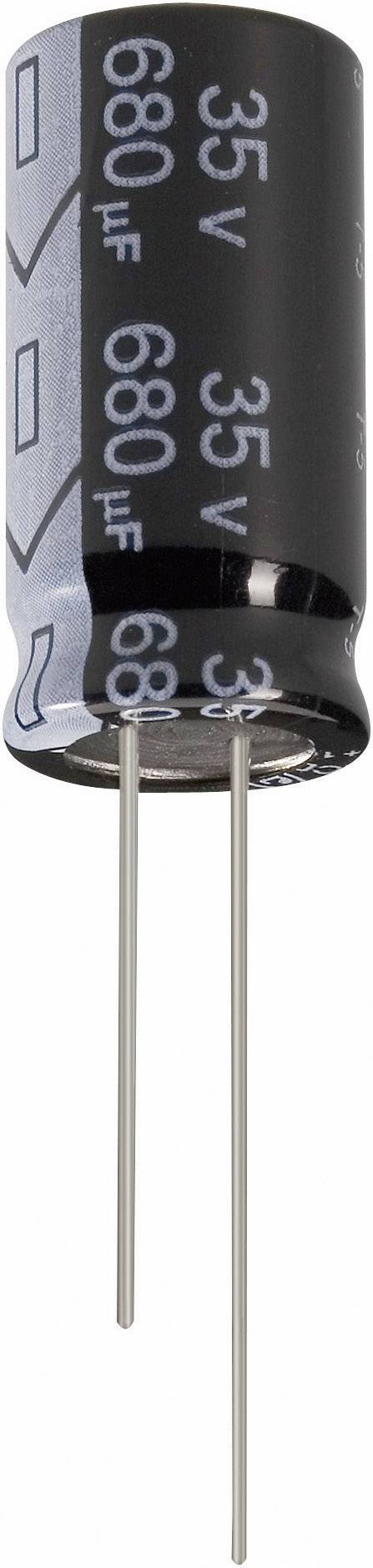 Elektrolit kondenzátor, radiális, álló, ULTRA LOW, ESR 47 µF 63 V