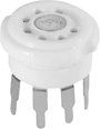 Kerámia szeptár elektroncső foglalat, pólusszám 7, nyákba forrasztható bélyegkép