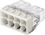 Sorkapocs, 8 pólus, 0,5-2,5 mm², szürke (átlátszó) WAGO COMPACT CONNECTOR bélyegkép