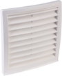 Ventilátor rács, műanyag, alkalmas a 15 cm átmérőjű csőhöz Wallair 150 szúnyogháló bélyegkép