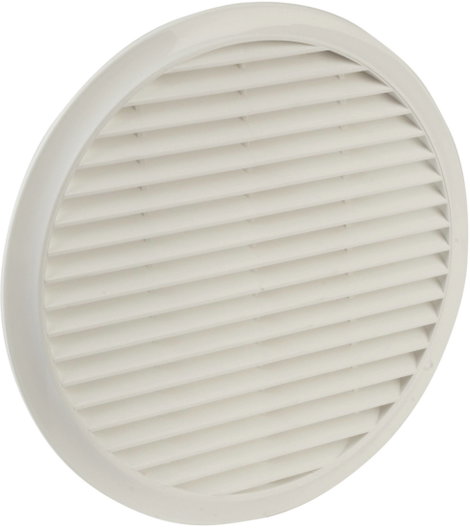 Ventilátor fedél, műanyag, alkalmas a 10 cm átmérőjű csőhöz Wallair NW 100 szúnyogháló