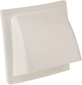 Ventilátor fedél, műanyag, alkalmas a 10 cm átmérőjű csőhöz Wallair NW 100