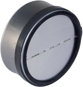 Visszacsapószelep tömítőgumival, horganyzott, 15 cm-es csőátmérőhöz, Wallair N35987