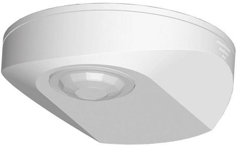 Mennyezetbe építhető mozgásérzékelő, 360°, relés, fehér, Grothe 94500