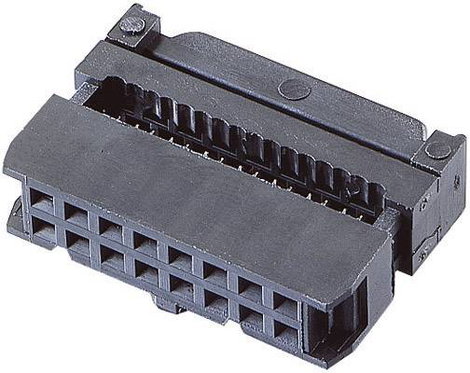 Póluscsatlakozó, raszter: 2,54 mm, pólusszám: 2 x 13, BKL Electronic 10120115