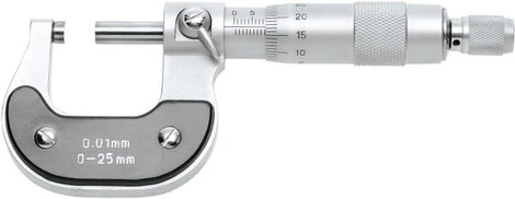 Mikrométer, analóg, kengyeles 0-25mm DIN 863 Horex 2304510