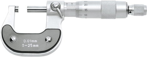 Mikrométer, analóg, kengyeles 25-50mm DIN 863 Horex 2304513
