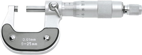 Mikrométer, analóg, kengyeles 75-100mm DIN 863 Helios Preisser 2304520