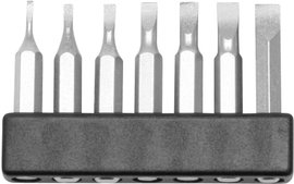 Egyenes pengéjű mini BIT készlet 1,0-4,0mm-ig