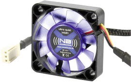 Számítógép ventilátor, 4 cm, Noiseblocker BlackSilentFan XM1