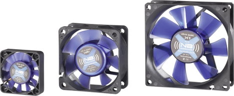 Számítógép ventilátor, 4 cm, Noiseblocker BlackSilentFan XM1 2. kép