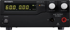 Programozható labortápegység 1 - 60 V/DC 0 - 15 A 900 W, VOLTCRAFT DPPS-60-15