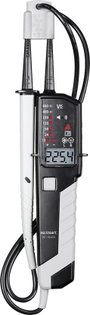 Kétpólusú feszültségvizsgáló LED/LCD kijelző, 0 - 690V AC/DC, Voltcraft VC-55 LCD bélyegkép