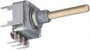 Forgó potméter, mono, 0,2 W 10 kΩ Potentiometer Service GmbH 3005 16S W4B8L30 10KLIN bélyegkép