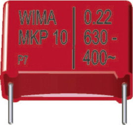MKP kondenzátor, MKP10 0,015µF 630VDC 20%